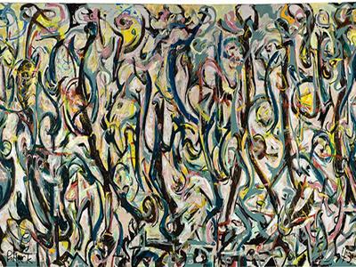 Jackson Pollock’s "Mural" image