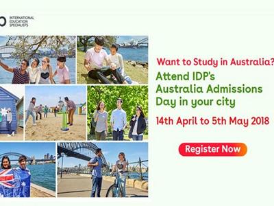 Attend Upcoming Australia Admission Fair 2018 In Chennai (3rd May) image