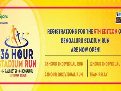 36 Hour Bengaluru Stadium Run image
