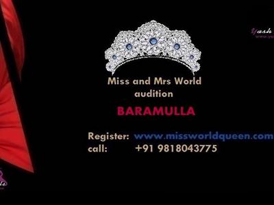 Miss & Mrs Baramulla Jammu & Kashmir India World Queen Mr India image