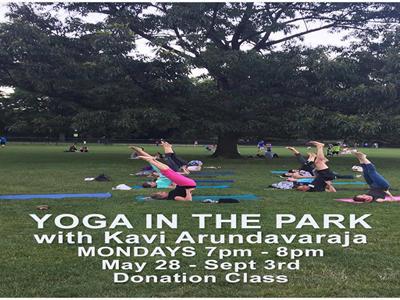 Yoga In the Park with Kavi Arundavaraja image