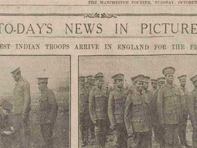 What were Black people doing in World War 1 ? image