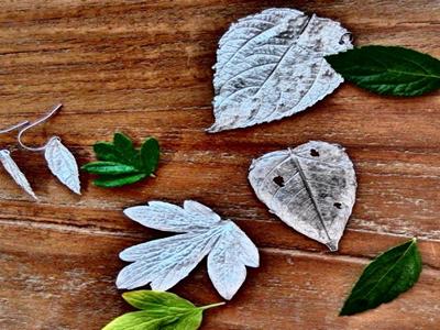 Learn How To Make Silver Leaves image
