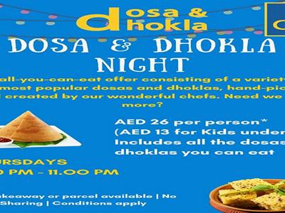 Dosa & Dhokla Night - Weekly image