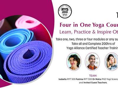 Four in One Yoga Courses image