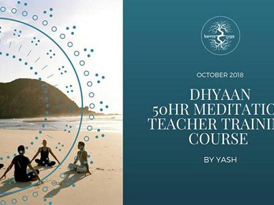 Dhyaan - Meditation Teacher Training by Yash at Karma Yoga image