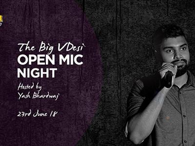 The Big VDesi Open Mic Night image