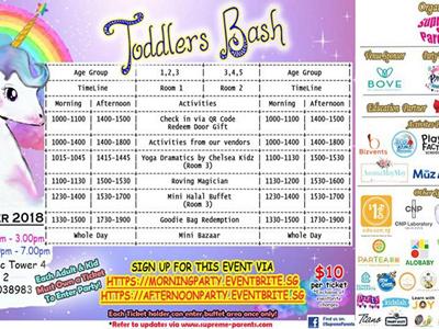 Afternoon Toddlers Bash image