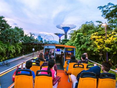 FunVee Open Top Bus  1 Day Hopper® Pass (unlimited Hop On Hop Off Sightseeing) image