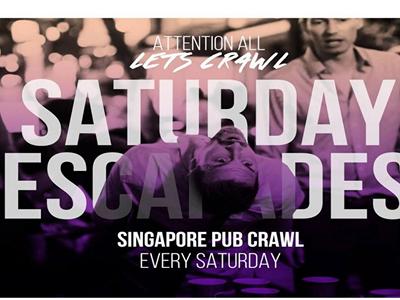 Singapore Pub Crawl - SaTuRdAY EsCaPaDes! image