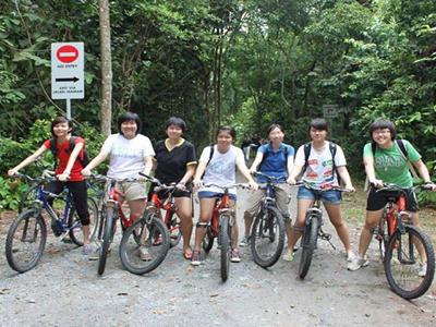 Kayaking & Cycling image