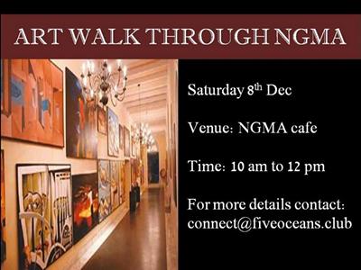 Art walk through NGMA image