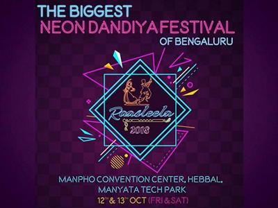 Raasleela 2018! The Biggest Neon Dandiya Festival image
